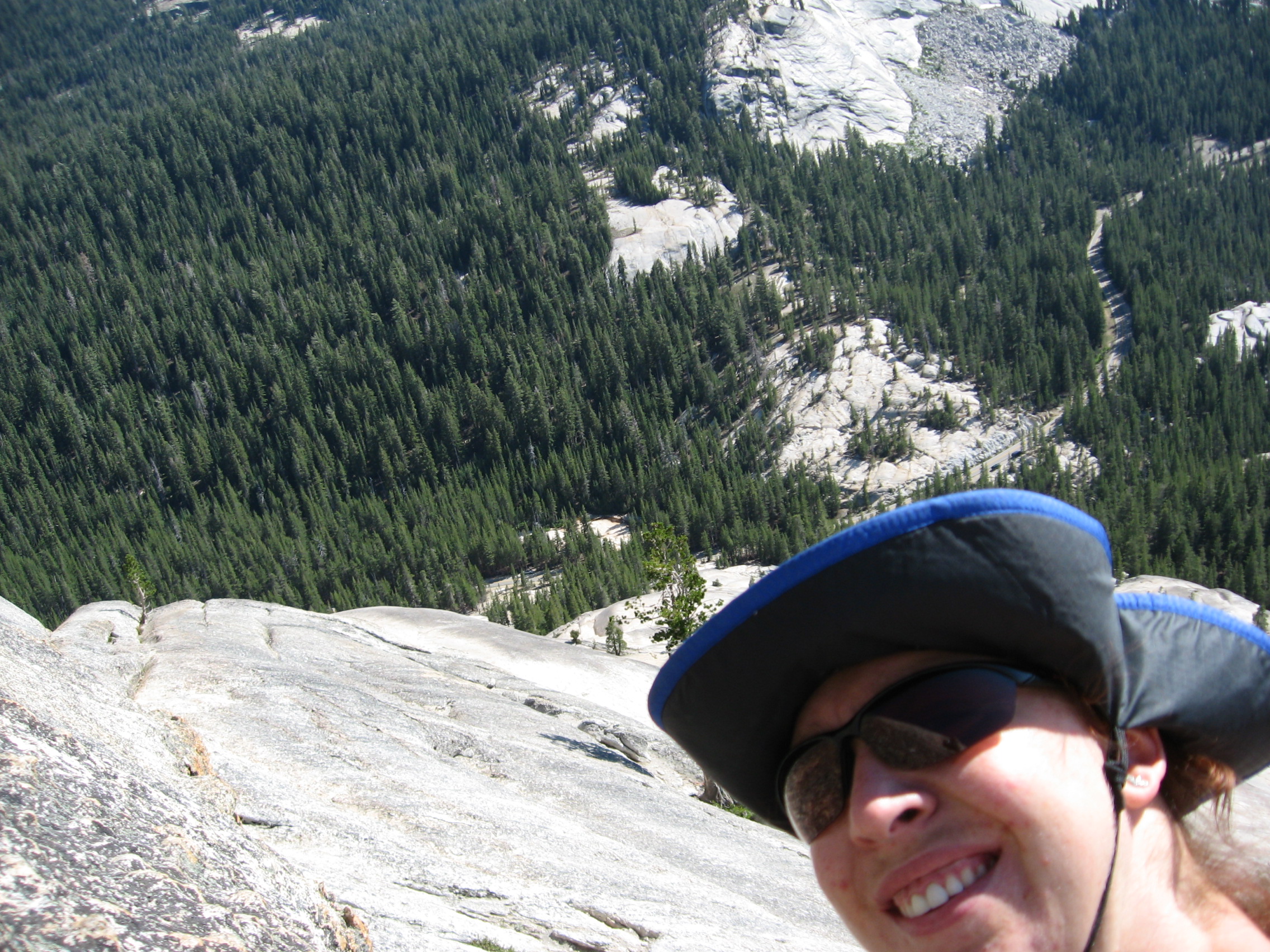 Me looking back down DAFF Dome
